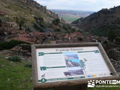 Travesía de senderismo desde El Atazar a Patones - Patones de Arriba; como hacer senderismo